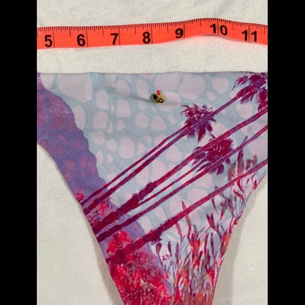 NWT Ale By Alessandra Ambrosio‎ Vacation Brazilian Bikini Bottom [ Medium ] - Picture 8 of 9